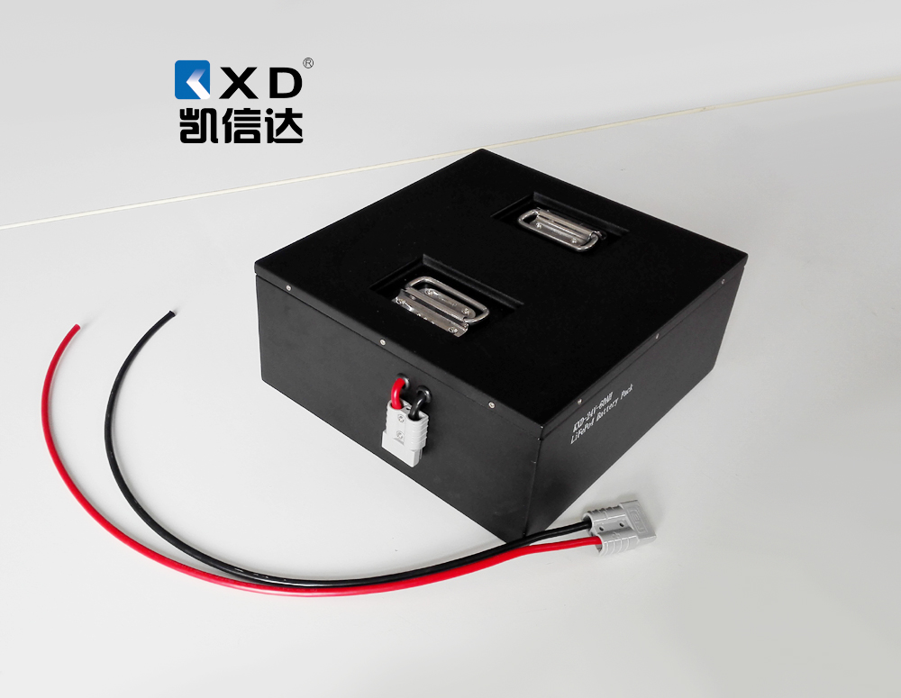 凱信達：48V45AH磷酸鐵鋰電池組 AGV小車鋰電池 貨架穿梭車鐵鋰電池