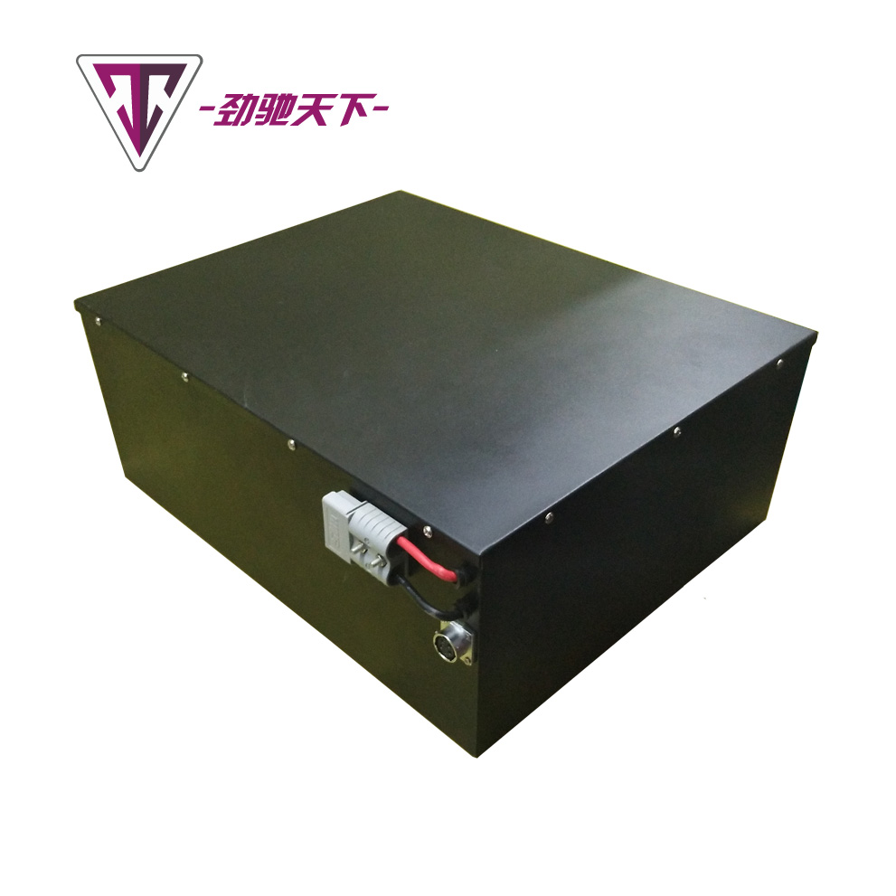 24V 48V 帶RS485通訊協(xié)議 智能機(jī)器人AGV平板小車(chē)大容量鋰電池