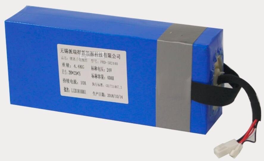 agv鋰電池 24v40ah 18650 三元?jiǎng)恿︿囯姵? id=
