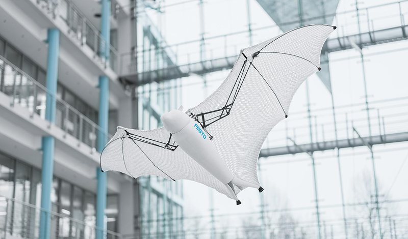 Festo：仿生飛狐BionicFlyingFox