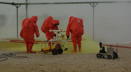 ECA Group：輕型計數器CBRN UGV
