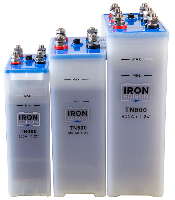 Iron Edison  鎳鐵（Ni-Fe）電池