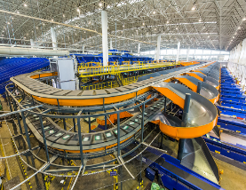 中郵雙層交叉帶分揀機