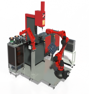 鍇軼機(jī)器人柔性壓鉚單元