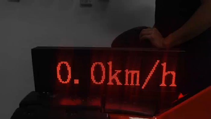 外接LED實時速度顯示